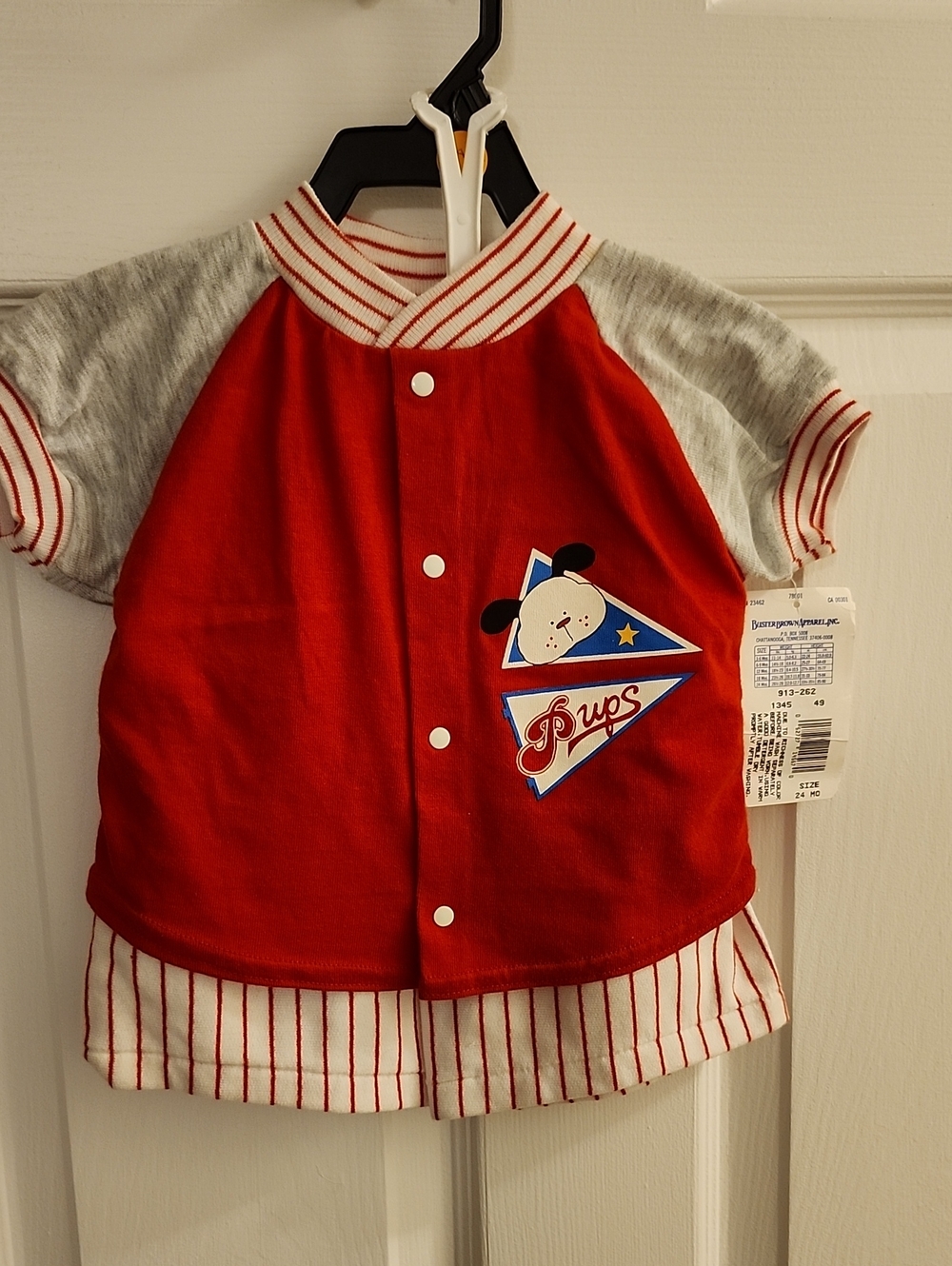 Buster Brown Red and Gray Boys' Matching Set